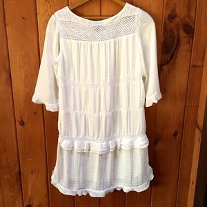 Who What Wear Ivory Dress